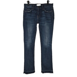 Current/Elliott The Cropped Straight Jean Size 0-25 Classic Straight Leg